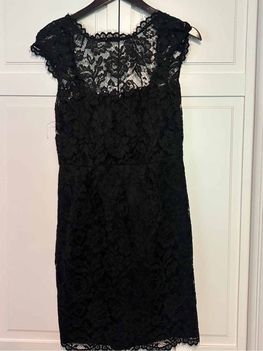 Shoshanna black lace dress, size 4